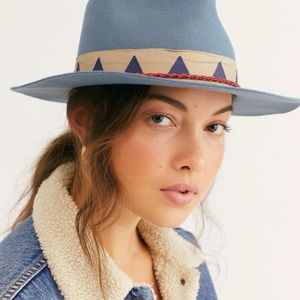 Brixton blue hat - xs